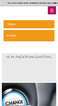 Mobile Screenshot of hcm-aenderungsmanagement.com